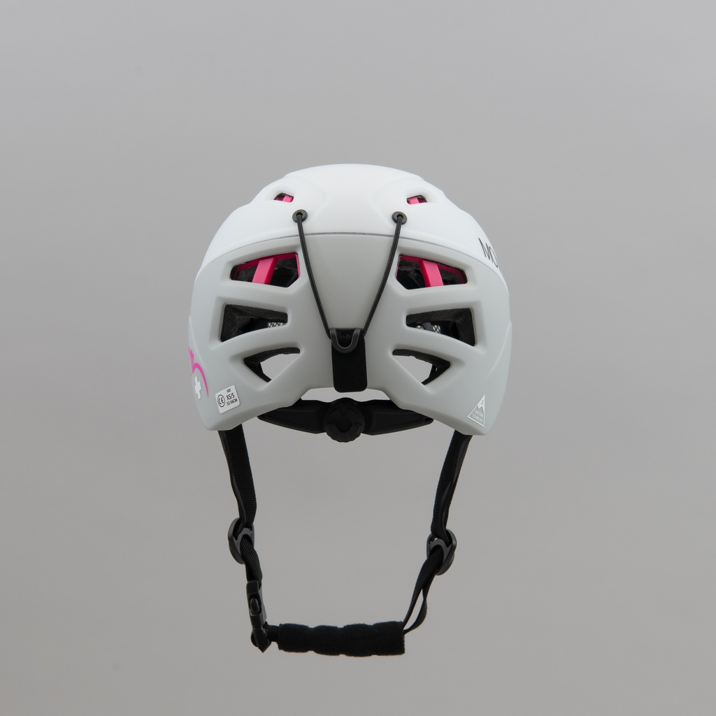 3Tech Alpi Women Helmet Bando 2.0; light grey/white/pink